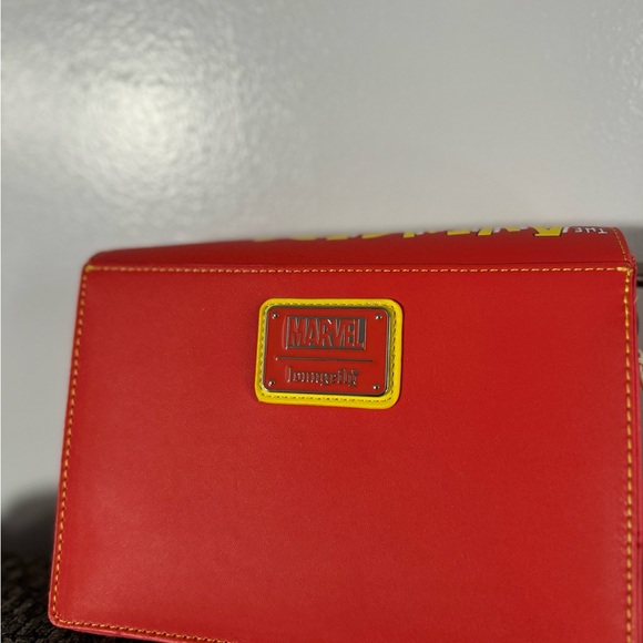 Disney Parks Avengers Marvel Comic Book Loungefly Crossbody! - Picture 6 of 7